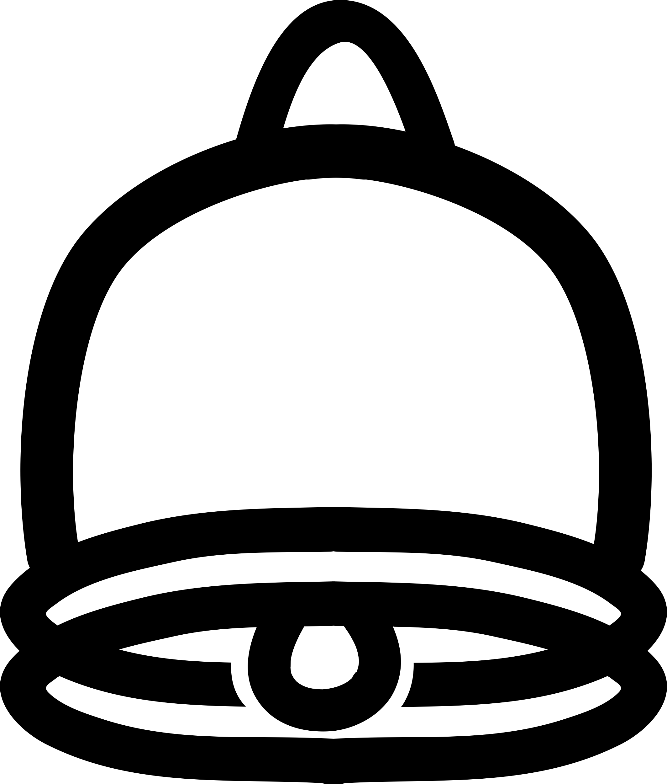Bell Hand Drawn Interface Symbol Contour Svg Vector Free Vectors